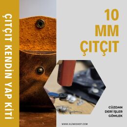 10 mm Çıtçıt - Cüzdan Çıtçıtı - 1