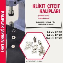 10,5 mm ORTASI BOŞ ÇITÇIT/ Klikıt Çıtçıt Tulumba Pres APARATI - 1