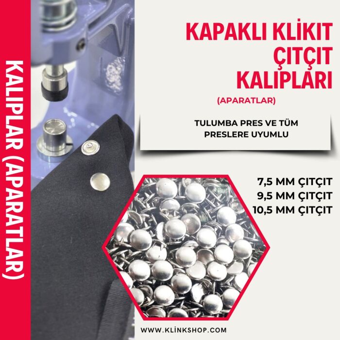 10,5 mm KAPAKLI ÇITÇIT Tulumba Pres APARATI - 1