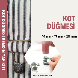 17 mm Kot Düğmesi - 1