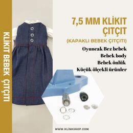 7,5 mm Klikıt Bebek Çıtçıtı Malzeme Paketi - 1