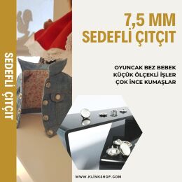 7,5 mm Sedefli Çıtçıt Malzeme Paketi - 1