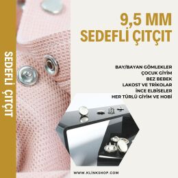 9,5 mm Sedefli Çıtçıt Malzeme Paketi - 1