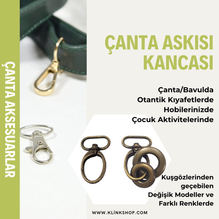 Çanta Askısı Kancası Küçük - 1