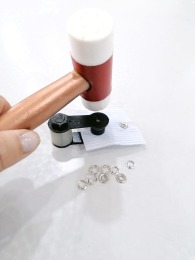 ​Capped prong snap fastener application kit - 10,5 mm - 6