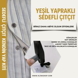 Çiçek Desenli Sedefli Çıtçıtlar - 1