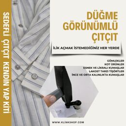 Düğme Görünümlü Çıtçıt - 1