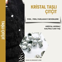 Kristal Taşlı Çıtçıt - 1